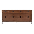 thumbnail image 5 of Jofran Ryder 70" Modern Fluted Door Solid Wood Console Storage TV Stand Cabinet, 5 of 5