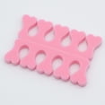 thumbnail image 6 of 10pcs Sponge Toe Separators Soft Finger Separators Toe Divider Spacer for Polishing Pedicure Manicure Coating Gel Painting Nail Art Beauty Accessories, 6 of 7