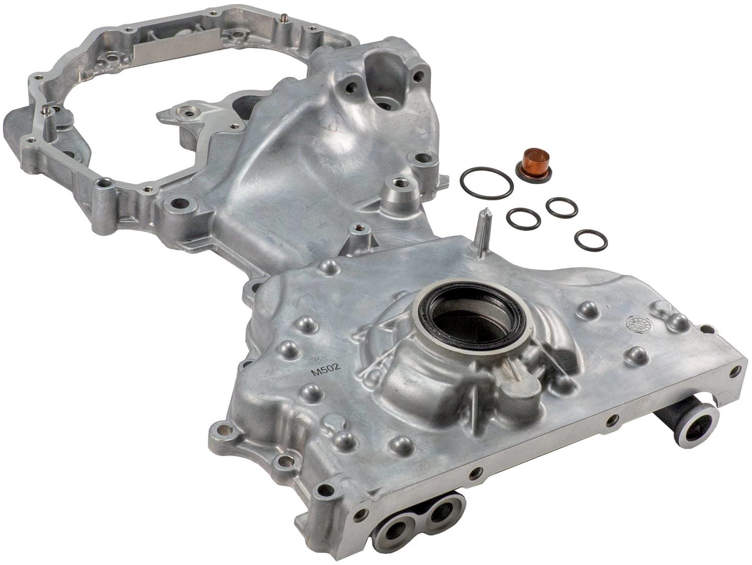 Melling M502 Stock Replacement Oil Pump Timing Cover Assembly Fits select: 2008-2013 NISSAN ROGUE, 2014-2015 NISSAN ROGUE SELECT