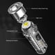 thumbnail image 2 of Antorcha Antorcha LED SMD Antorcha de bolsillo portátil para accesorios de camping (Blanco) Wdftyju Para estrenar, 2 of 6