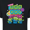 thumbnail image 3 of Toy Story 4 - Aliens Ooo Stacked - Juniors Cropped Cotton Blend T-Shirt, 3 of 5