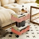 thumbnail image 1 of Carrito De Cocina De Dos Niveles Con Reposabrazos, Organizador Versátil Con Ruedas Para Artículos De Baño, Sala De Estar O Como Soporte Para Aperitivos., 1 of 7
