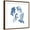 Brown Frame, variant on Art.com Blue Assortment One Art Print by Albert Koetsier, 16" x 16"