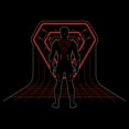 thumbnail image 2 of Mens Tron: Ares Silhouette Blueprint World Badge T Shirt, 2 of 5