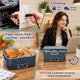 Modular Electrical Box Image 100w Electric Lunch Box For Adults 2 Pack 1.8l Portable Food Warmer ...