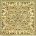 thumbnail image 1 of Unique Loom Voyage Collection Traditional Oriental Classic Intricate Floral Design Area Rug, 4' 0 x 4' 0 Square, Light Green/Ivory, 1 of 1