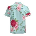 thumbnail image 3 of High Quality Hawaiian Shirts for Men Short Sleeve Aloha Beach Shirt Floral Summer Casual Button Down Shirts Blouses D66YL6, 3 of 7