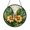 Acrylic 3.5 Inch, variant on Snail Couple Rain Scene Stained Glass Suncatcher, Window Decor for Nature Inspired Homes