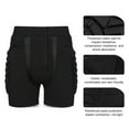 thumbnail image 3 of Padded Compression Shorts for Skiing, Skating Roller Skating Protective Underwear Hip Butt Pad for Women and Men, 3 of 8