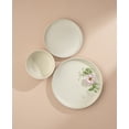 thumbnail image 4 of JoyJolt Mesa 6pc Stoneware 8" Salad plate set - Linen, 4 of 8