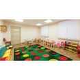 thumbnail image 6 of Carpets for Kids 61318 8 x 12 ft. Flower Power Seating Rectangle Rug, 6 of 6
