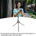 thumbnail image 3 of Phone Tripod, Alloy Steel Tripod Height Adjustable Stable  For Live Streaming, 3 of 8