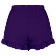 thumbnail image 5 of Seductiva Purple Clothing Women's Casual Shorts Womens Lightweight Shorts Casual Baggy Trendy Short Pants Elastic Waist Drawstring Comfy Shorts, 5 of 6