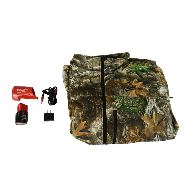 Milwaukee M12 Heated QuietShell Camouflage Electric Jacket Kit w