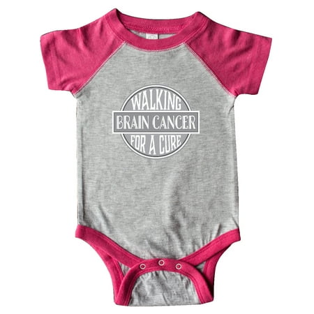 

Inktastic Brain Cancer Awareness Walk Gift Baby Boy or Baby Girl Bodysuit