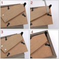 thumbnail image 3 of Picture Frame Turn Button Fasteners Set, 100 PCS Picture Frame Backing Clips Photo Frame Hardware Clips, 3 of 5