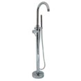 thumbnail image 1 of Cambridge Plumbing CAM150-BN Robinet Autoportant Moderne, 1 of 1