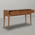 thumbnail image 6 of Simpli Home Harper 54-inch-Wide Solid Wood Console Table, Tawny Brown Teak, 6 of 6