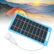 thumbnail image 1 of Panel Solar, Luz Portátil De Ahorro De Energía Del Cargador Del Panel Solar Del USB Para Acampar, 1 of 7