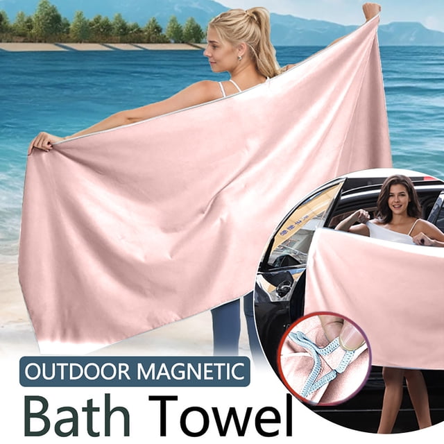 Beach Bath and Beach Towel Set for Pool Water Park Oceanside with Design and Versatile Use