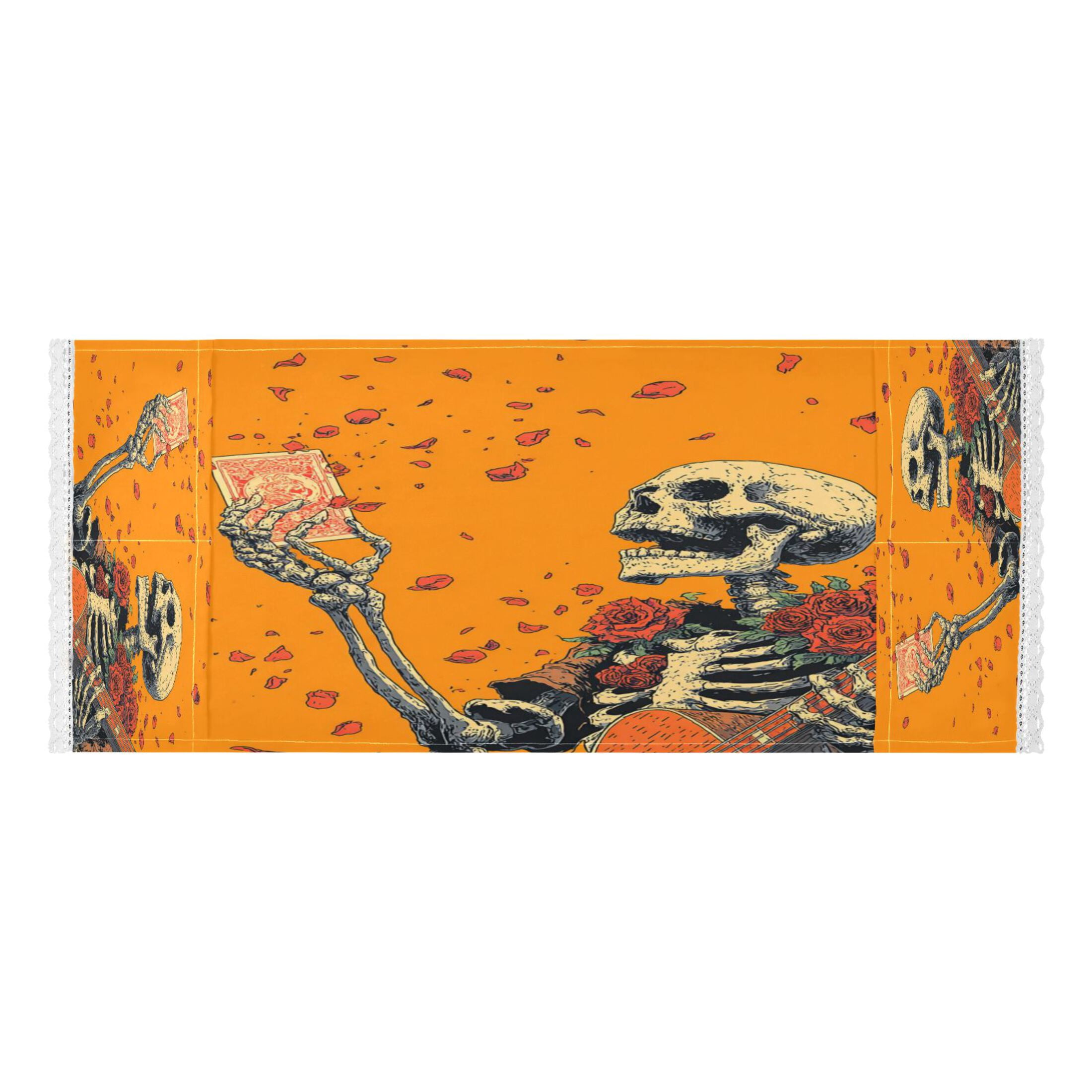Wobogo Elegant Skeleton Washing Machine Cover Dustproof Washer Dryer Cover Waterproof Laundry Room Decorative Protector