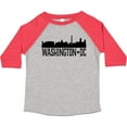 thumbnail image 3 of Inktastic Washington Dc City Skyline Boys or Girls Toddler T-Shirt, 3 of 5