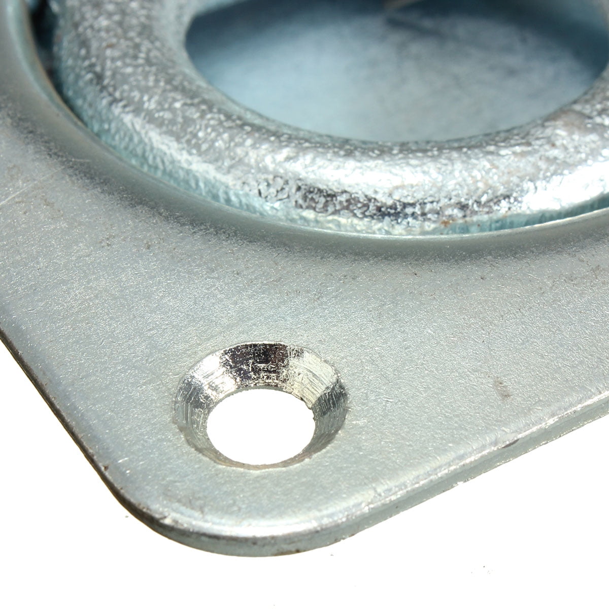 recessed trailer d ring tie down with backing plate