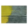 thumbnail image 2 of Yellow Cutting Board, Wooden Board Paint Splashes Brush Stroke Grunge Design Elements, Decorative Tempered Glass Cutting and Serving Board, Small Size, Yellow Grey, by Ambesonne, 2 of 5