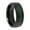 Black, variant on Men Women's Luminous Nature Leaf Ring Retro Vintage Stainless Steel Band Ring Silver Green Size 12