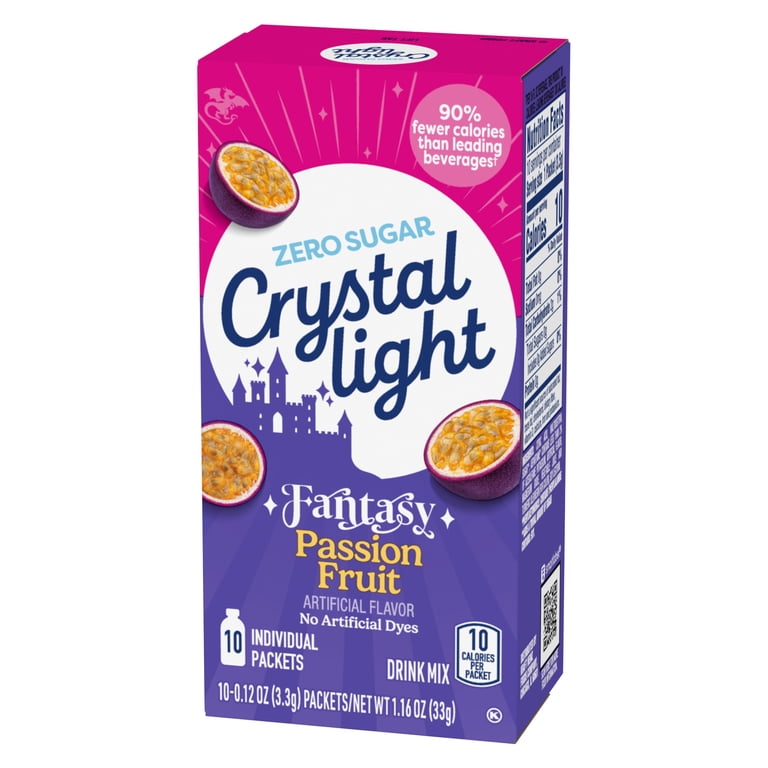 Crystal Light Drink Mix, 10 Individual Packets, Hydration for Book