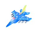 thumbnail image 4 of Juguetes de avión para niños, juguetes de avión eléctrico con luces y música, juguetes para niños pequeños Azul, 4 of 9