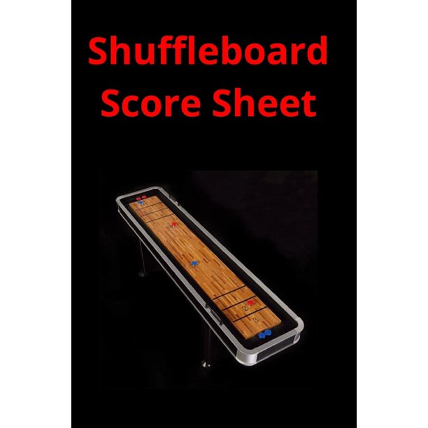 Shuffleboard Score Sheet Shuffleboard league record Shuffleboard notes Shuffleboard score