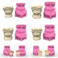 thumbnail image 2 of lanema Girls Head Planter Silicone Mold Cement Crafting Tool For Crafting Home Garden Decors Projects, 2 of 20
