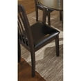 thumbnail image 4 of Home Square 3-Piece Set with Dining Table and 2 Side Chairs in Dark Brown, 4 of 7