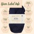 thumbnail image 5 of JubileeYarn Baby Soft Bamboo Cotton Yarn - 50g/Skein - Burning Sage - 4 Skeins, 5 of 6