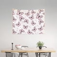 thumbnail image 2 of Kdxio Pink Butterflies (2) Wall Hanging Tapestries Banner For Bedroom College Dorm Home Living Room Party Decor 29X37 In, 2 of 8