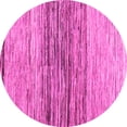 thumbnail image 1 of Ahgly Company Indoor Round Abstract Pink Contemporary Area Rugs, 7' Round, 1 of 4