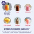thumbnail image 6 of Ninja SLUSHi Max 150-Oz Frozen Drink Machine with SlushAssist Technology, 6 Presets, Dishwasher Safe, Party-Sized, Slushy Maker, FS605SG Blue, 6 of 12