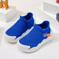 thumbnail image 2 of Gibobby Toddler/Little Kid Boys Girls Shoes Running Sneakers Athletic Tennis Walking Shoes Toddler Slip On Shoes(Blue,18-24 Months), 2 of 9