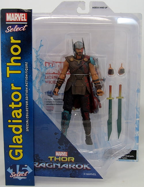 Action Figure Diamond Select Toys Marvel Thor Ragnarok Gladiator Thor 7in 