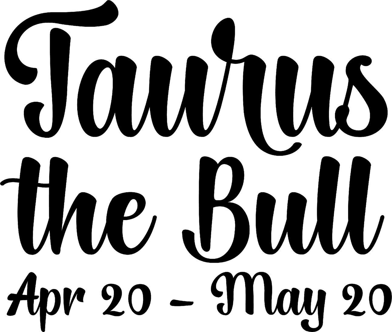 Taurus The Bull Zodiac Sign Astrology Wall Decals for Walls Peel and