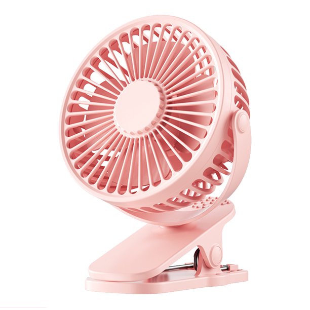 Ventilador de clip USB portátil, personal de refrigeración para oficina, hogar, viajes, verano Tmvgtek excursión de campamento
