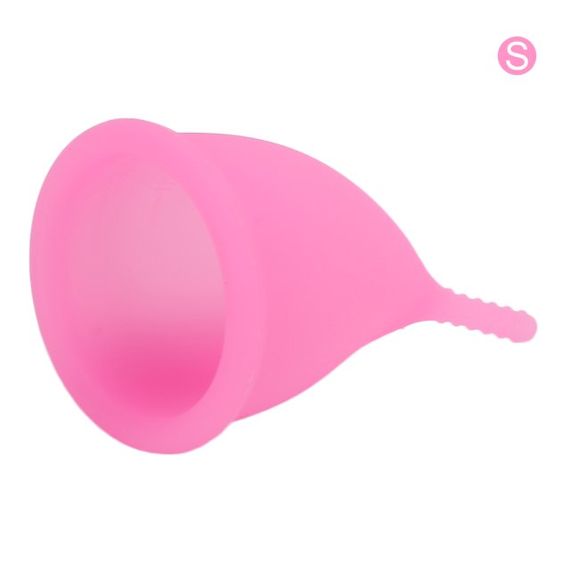 Copa menstrual reutilizable y reutilizable copa menstrual tampón de silicona y tampón cuidado alternativo para la higiene femenina rosa cómodo y ecológico Incluyendo una ANGGREK Otros
