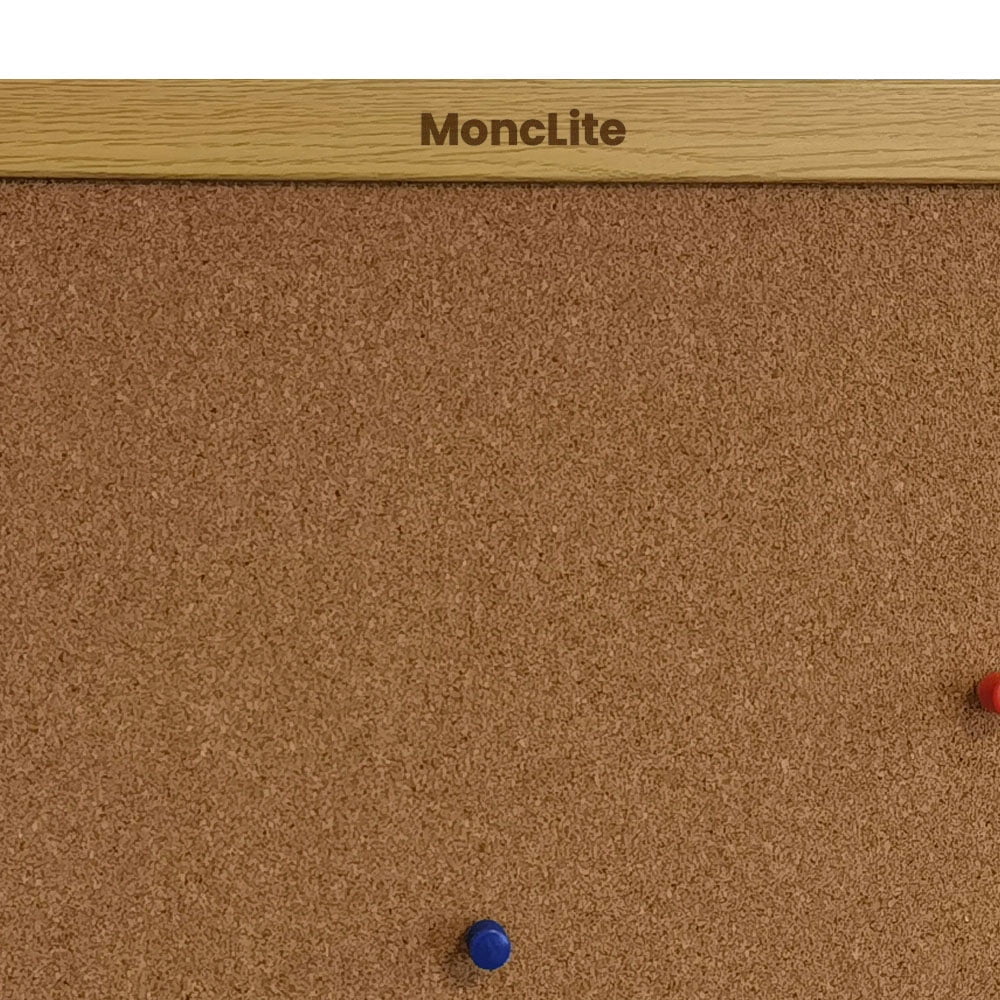 MoncLite Corkboards,  Self-Adhesive Small Square Pin Board for Walls, Corkboards for Office Home School Message/Vision Board Decoration