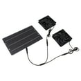 thumbnail image 2 of Kit de ventilador de Panel Solar de 10W, ventilador de escape doble con energía Solar resistente a la intemperie, montado en la pared para gallineros, invernaderos y cobertizos, 2 of 10