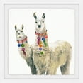 thumbnail image 2 of llama pair framed painting print, 2 of 6