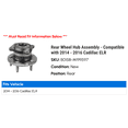 thumbnail image 2 of Rear Wheel Hub Assembly - Compatible with 2014 - 2016 Cadillac ELR 2015, 2 of 2