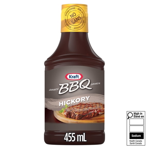Kraft Hickory BBQ Sauce, 455 ml Bottle