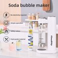 thumbnail image 6 of AmazWhip Sparking Water Maker, Household Portable Bubble Water Machine With 1L Water Bottle, CO2 Soda Maker Machine For Carbonated Beverage Homemade (White), 6 of 6