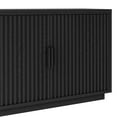 thumbnail image 4 of Mero Rectangular TV Stand for TV's up to 75" in Black Grain, 4 of 6